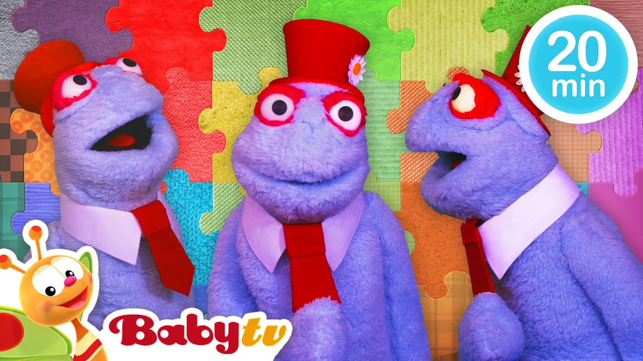 Jogos de quebra-cabeças para crianças 🧩 Horas de diversão com jogos de quebra-cabeças @BabyTVPT