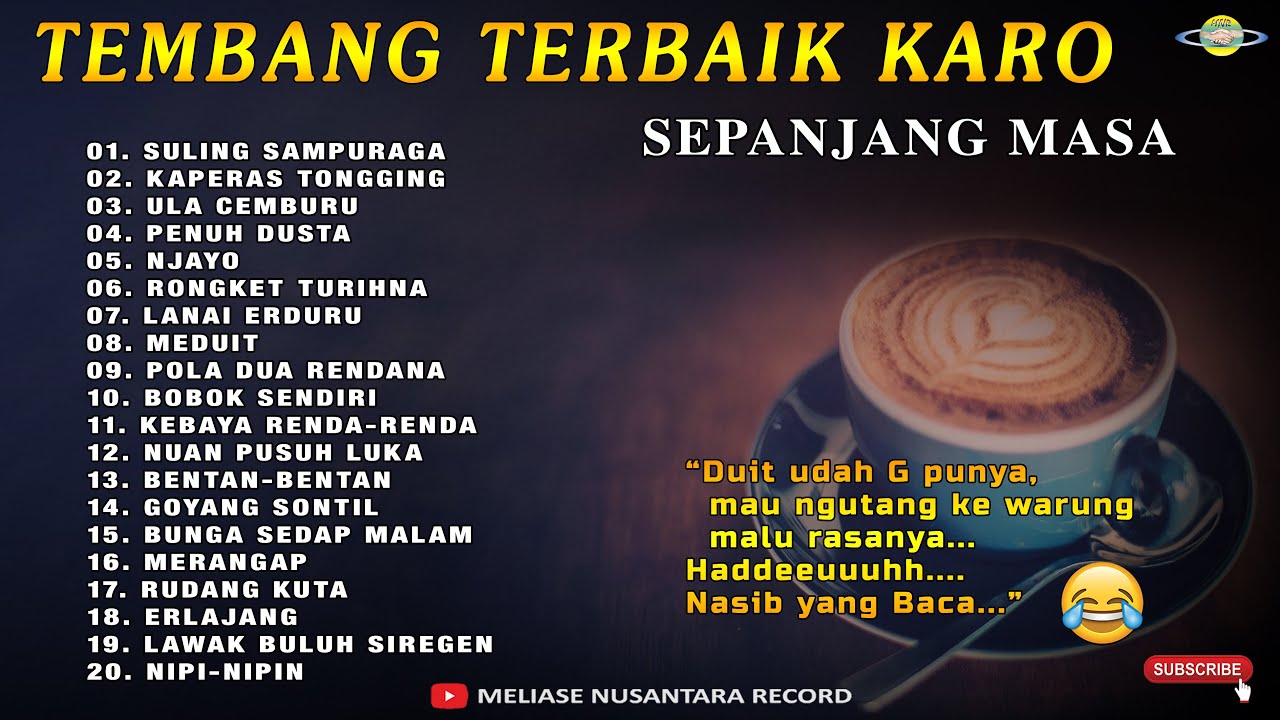 TEMBANG TERBAIK KARO