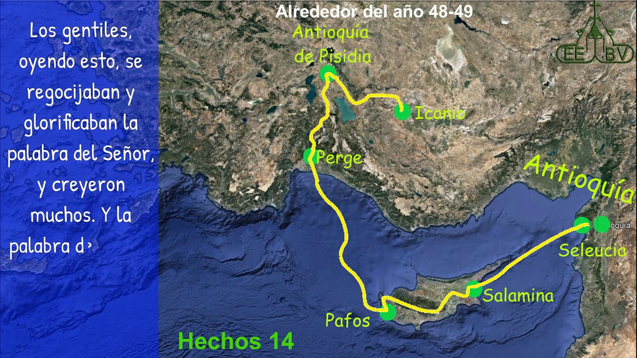 Primer viaje misionero de S. Pablo