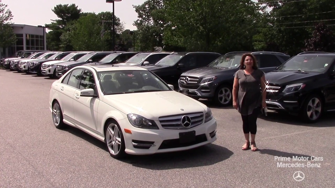 2012 Mercedes-Benz C-Class C300 Sport 4MATIC® video tour with Tina