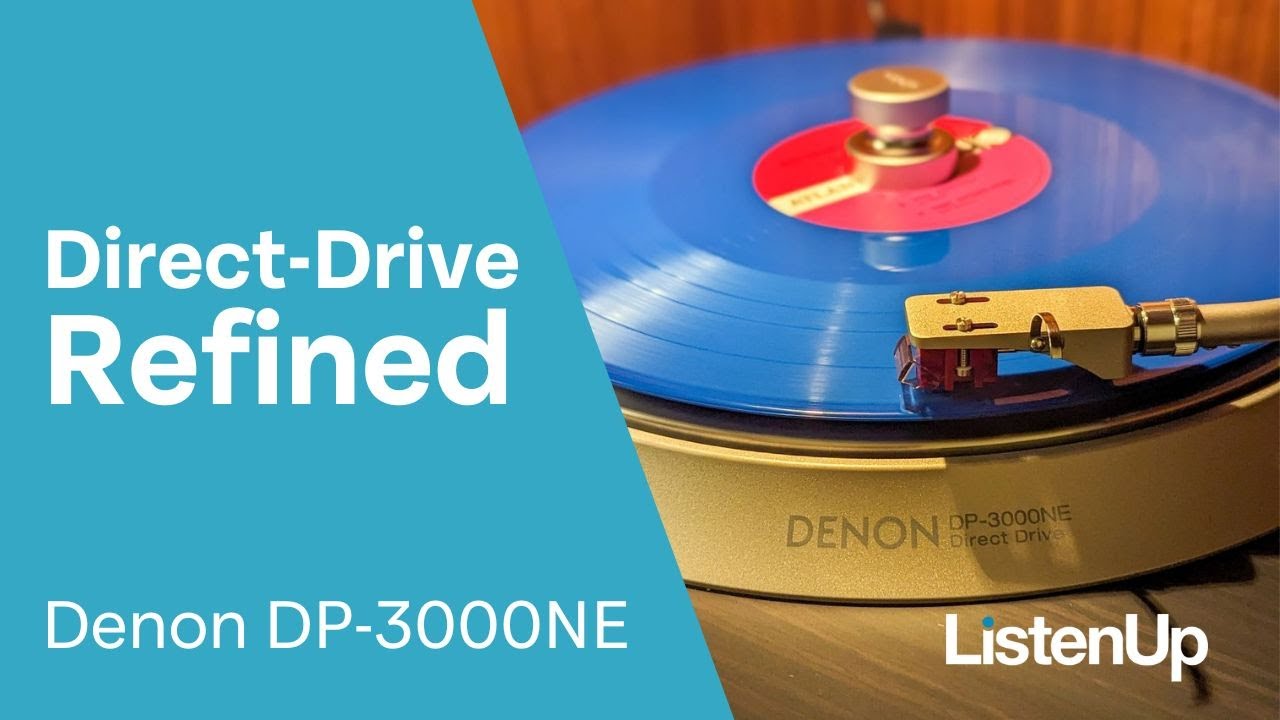 Новый проигрыватель винила с прямым приводом? Чем Denon DP-3000NE отличается от Technics SL-1200