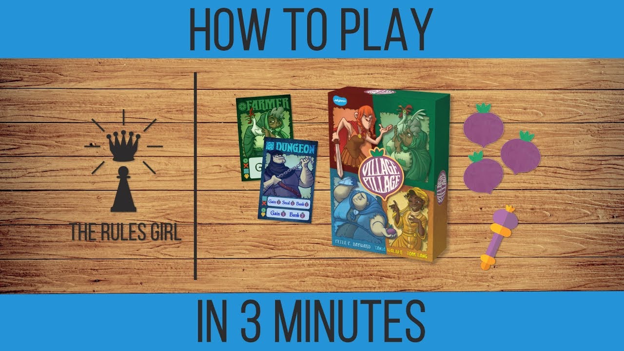 How to Play Village Pillage in 3 Minutes - The Rules Girl