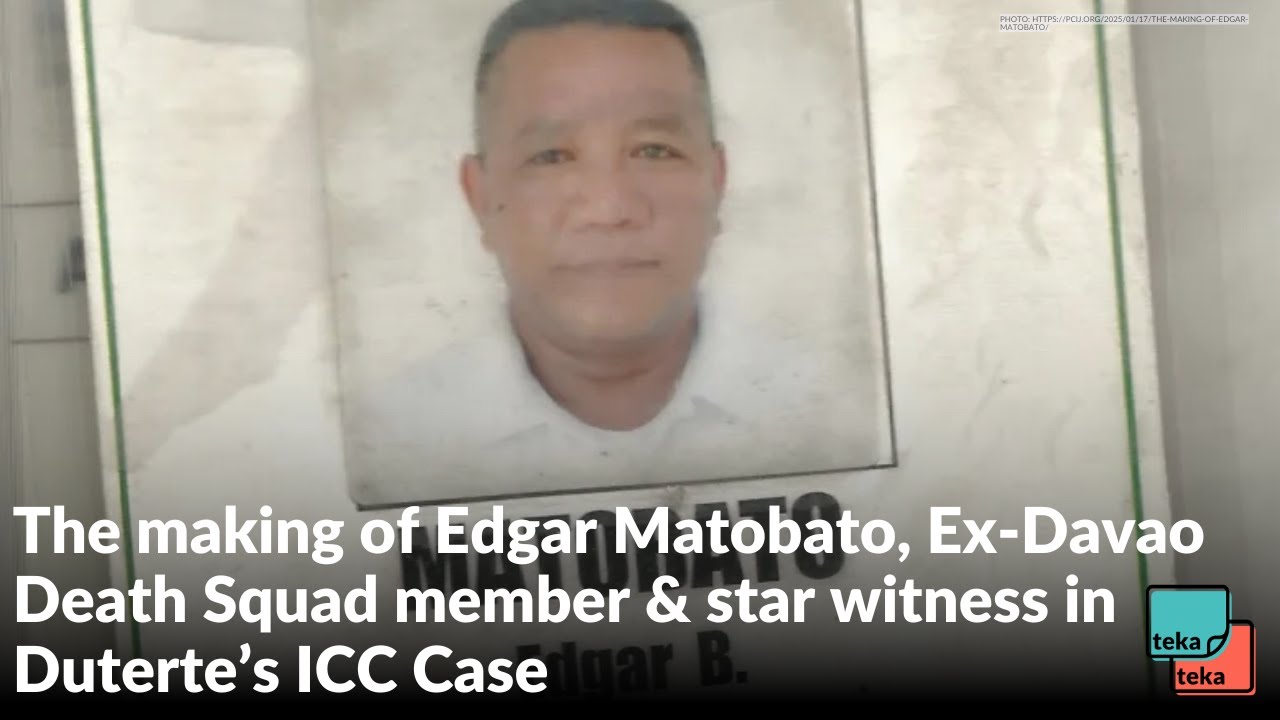 The making of Edgar Matobato, Ex-Davao Death Squad member & star witness in Duterte’s ICC Case