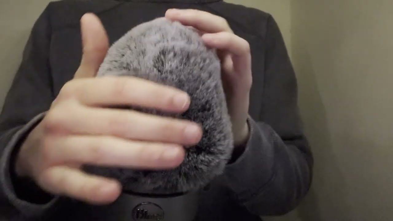 11+ Hours of Fluffy Mic ASMR for Sleep & Background 💤 No Talking | Pure Mic Cover Brushing
