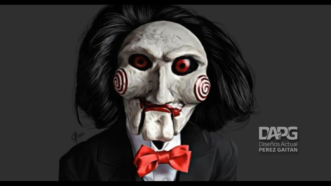 Billy-Jigsaw | Tutorial Óleo Digital en Photoshop #tutorial #photoshop #painting #jigsaw #halloween