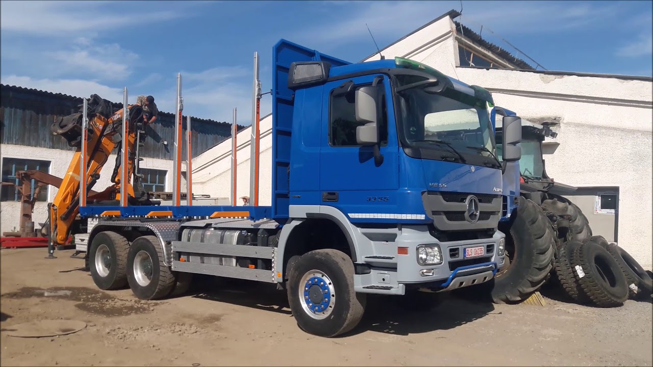 Mercedes Actros V8 Sound