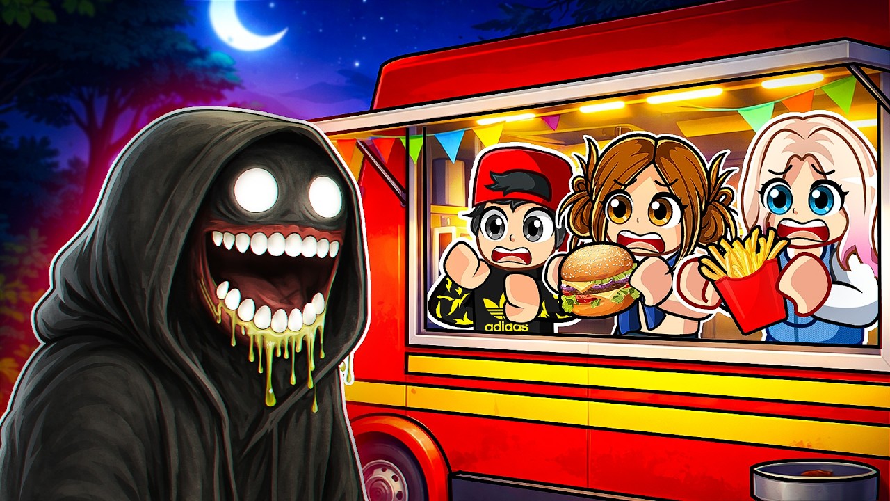 Gündüz Hamburger, Gece Kaos! 😱🍔 – Roblox Dead Meals