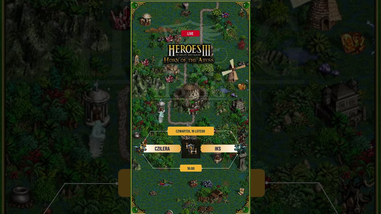 Heroes 3 PvP | @czileratv vs iks | Liga Heroes (Liga Mistrz&oacute;w za X sezon)