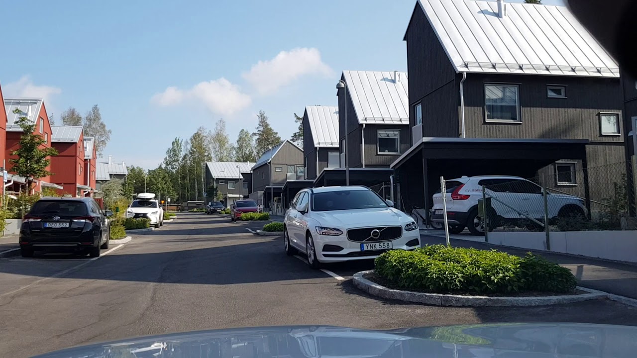 Swedish working class - middle class neighbourhood... 🇸🇪