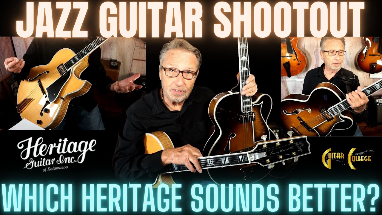 2 Premium Heritage Archtop Guitars | Which One Sounds Better? | Heritage Jazz Guitar Shootout |