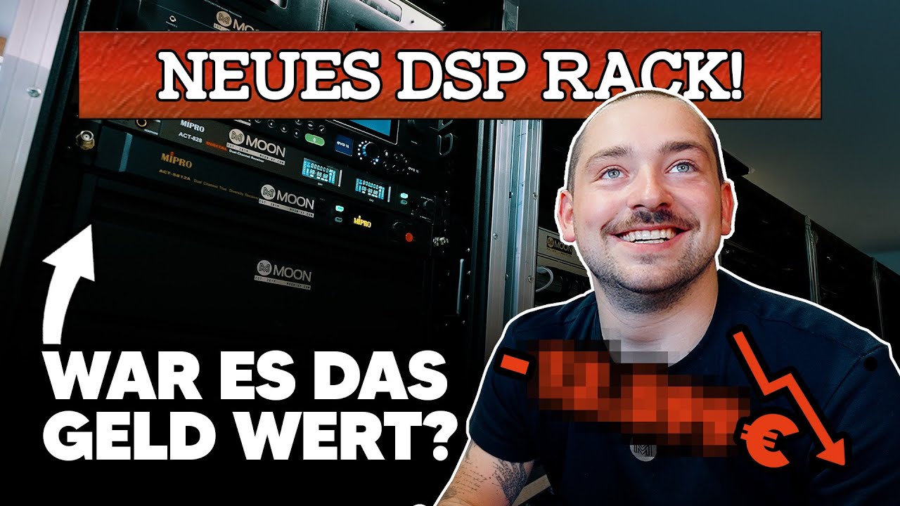 Das DSP RACK ist endlich FERTIG! - Was ist DRIN? │Teil 2/3│ MOON Veranstaltungstechnik