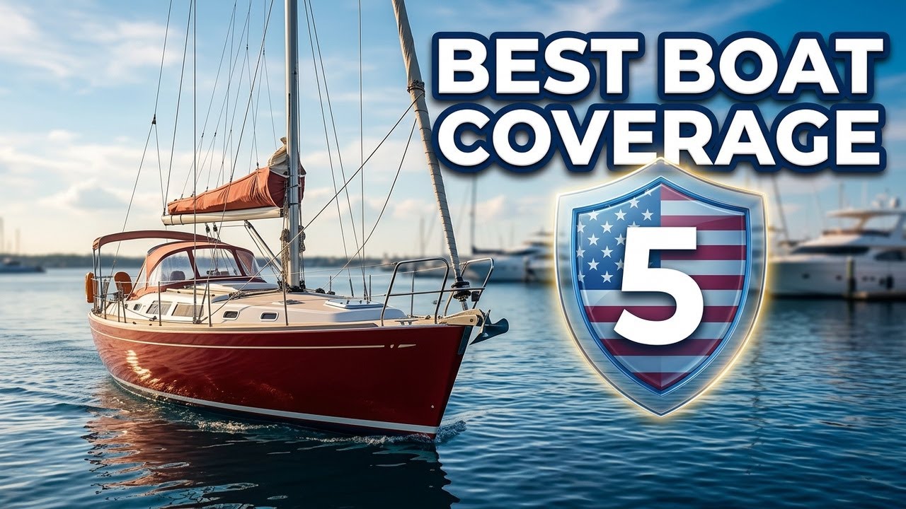 5 лучших компаний по страхованию лодок в США 🇺🇸 | 🛥️ Защитите свою лодку сегодня!