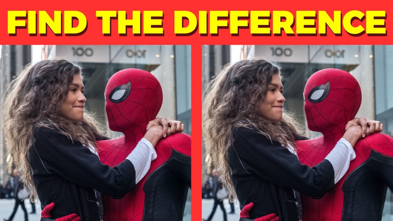 Spider-Man & MJ Are you a True Fan?! Find the Difference Quiz (Spot the Difference)