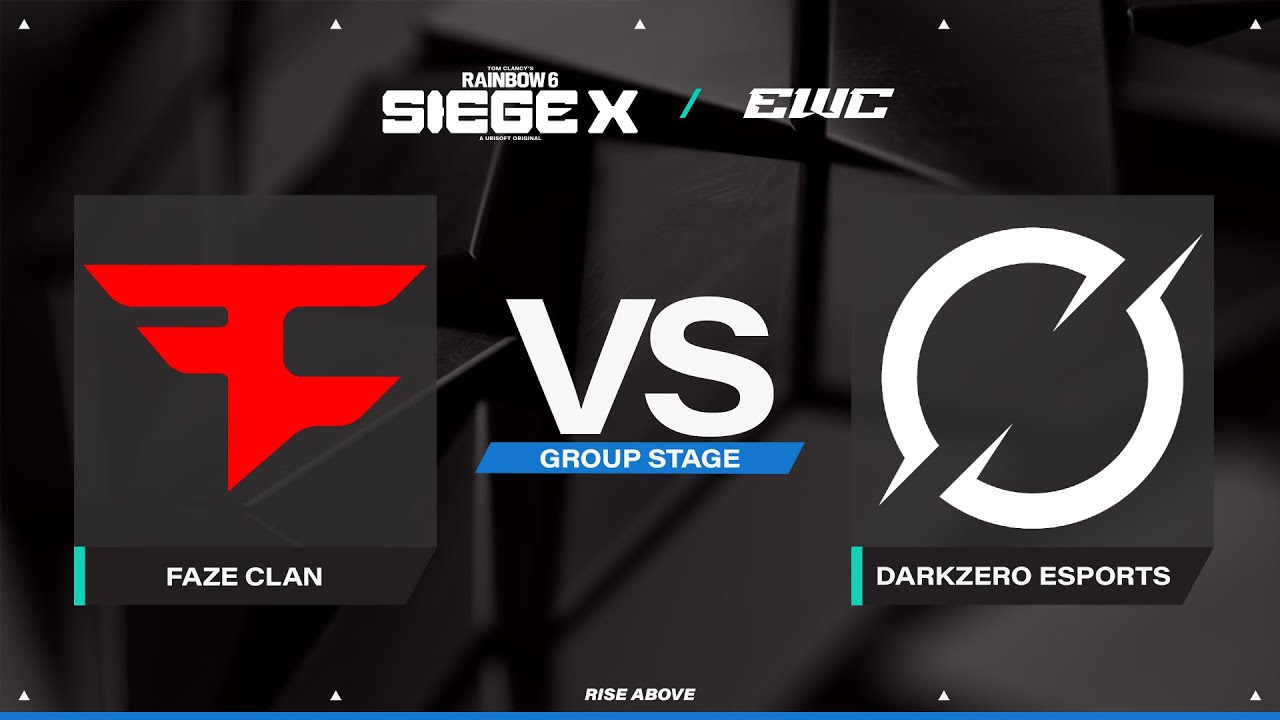 FaZe Clan vs DarkZero Esports | R6 Siege X at EWC 25 - Day 1 - Group Stage