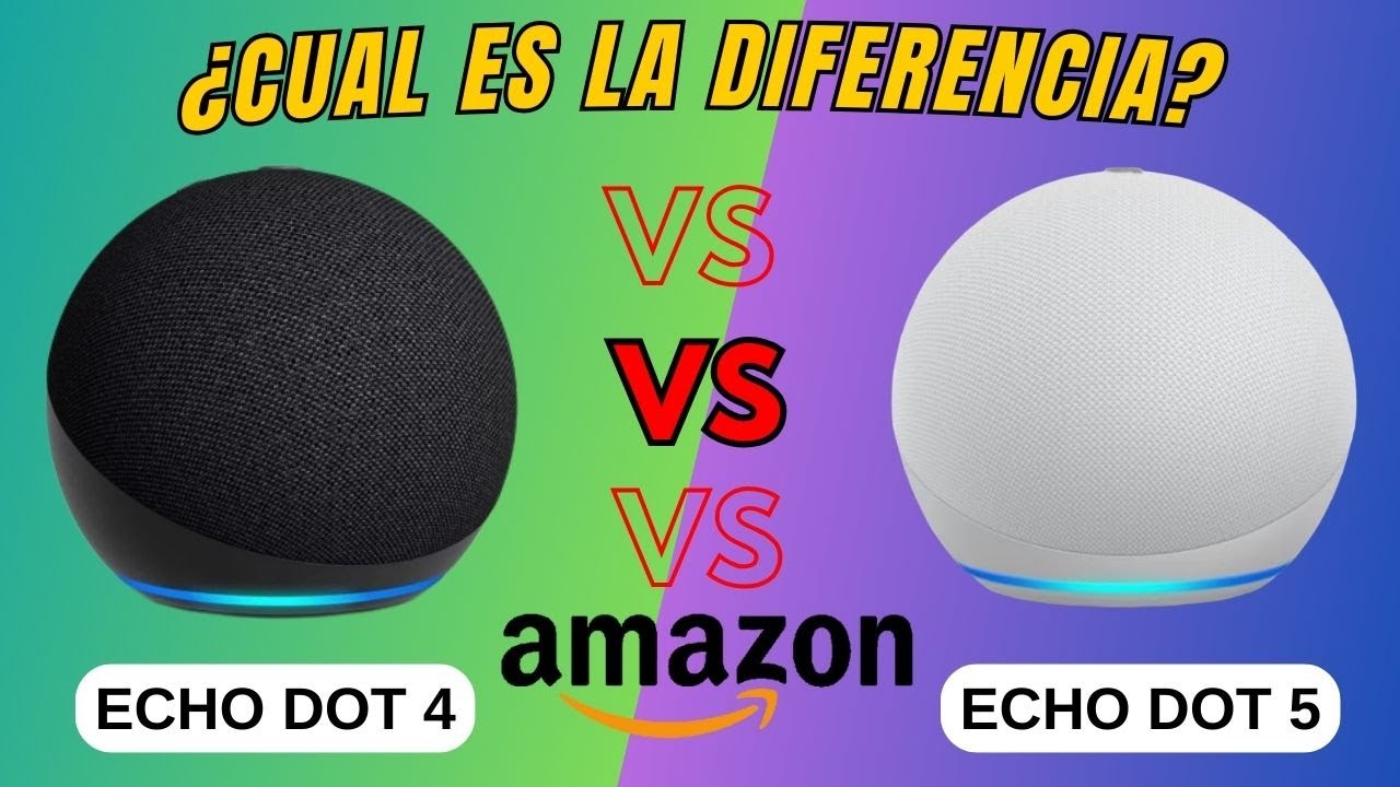 ⭐Echo Dot 4 vs Echo Dot 5: &iquest;Cu&aacute;l es Mejor para Ti? 🔥&iexcl;Desc&uacute;brelo ahora!