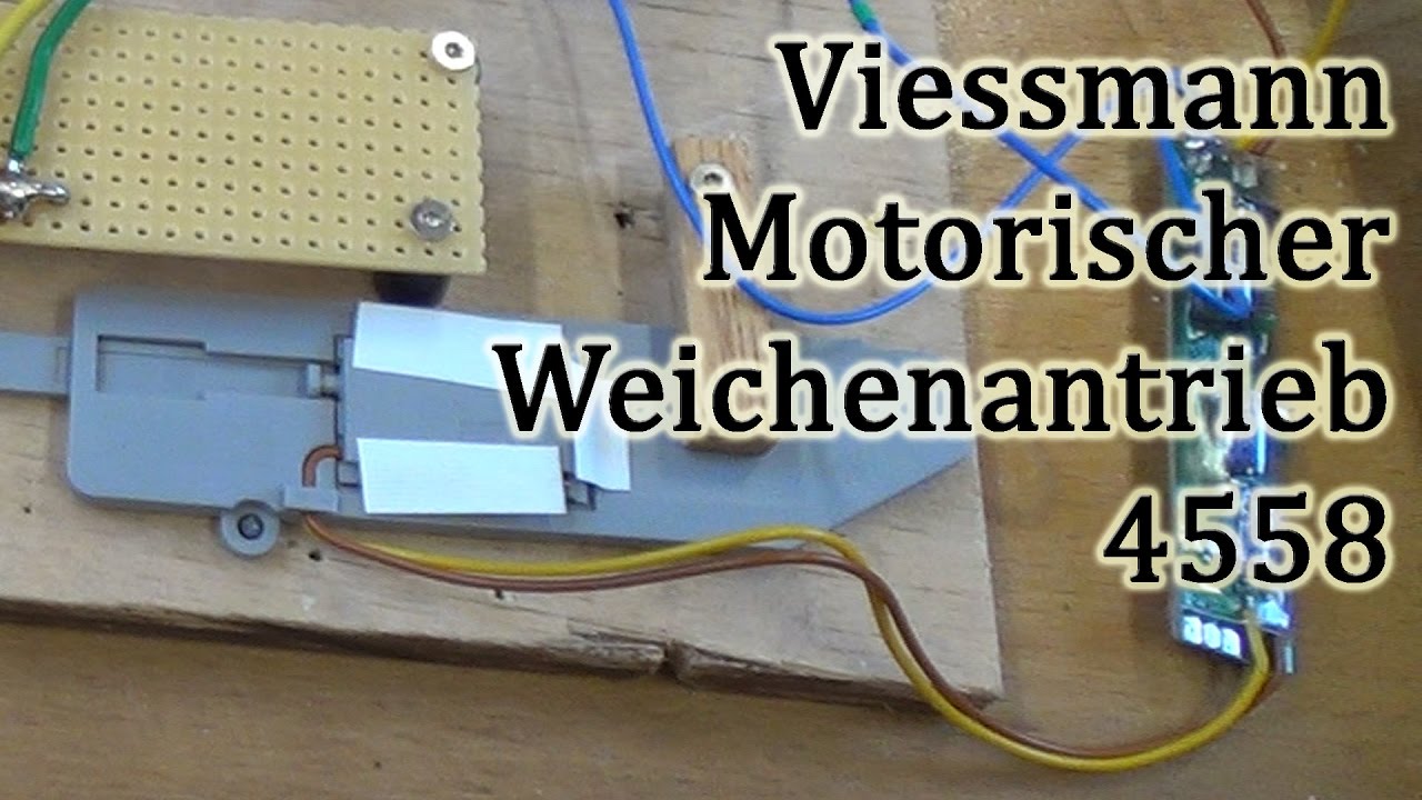 Viessmann Motorischer Weichenantrieb 4558