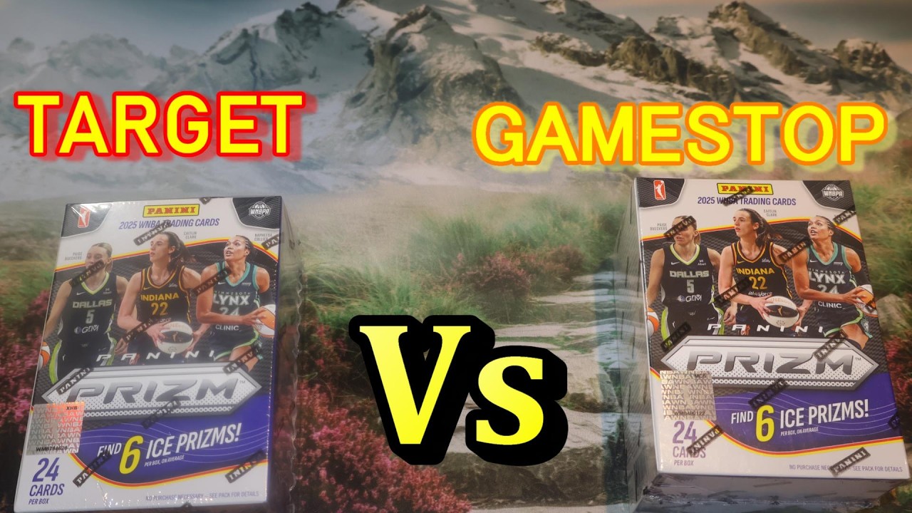 Баскетбольные боксы Prizm Basketbal Blaster Boxes WNBA 2025 года