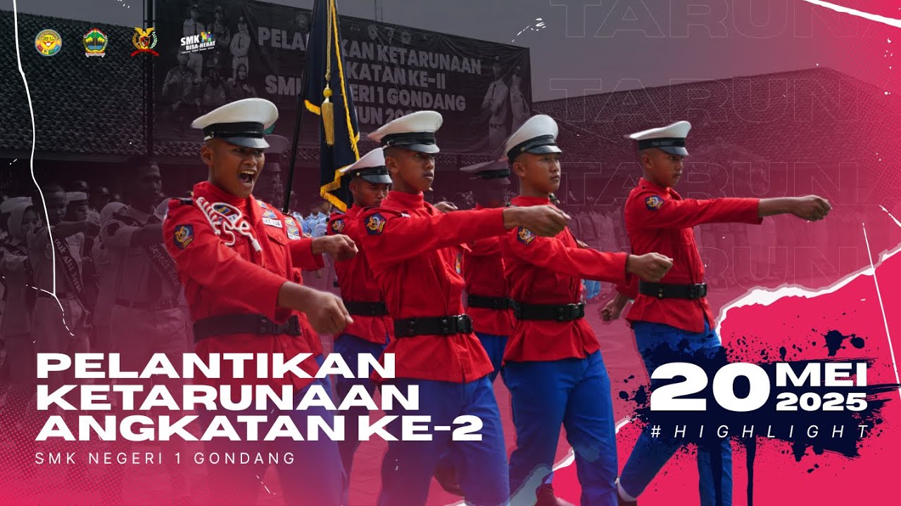 PELANTIKAN KETARUNAAN ANGKATAN KE-2 20 MEI 2025 | SMK NEGERI 1 GONDANG SRAGEN
