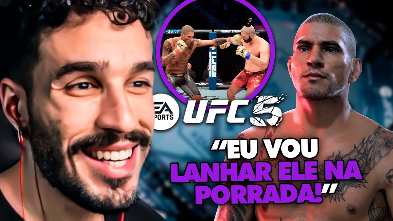 STAG JOGA: SIMULANDO O UFC 303 COM POATAN VS PROCHAZKA! - EA SPORTS UFC 5 | Clipes do Stag