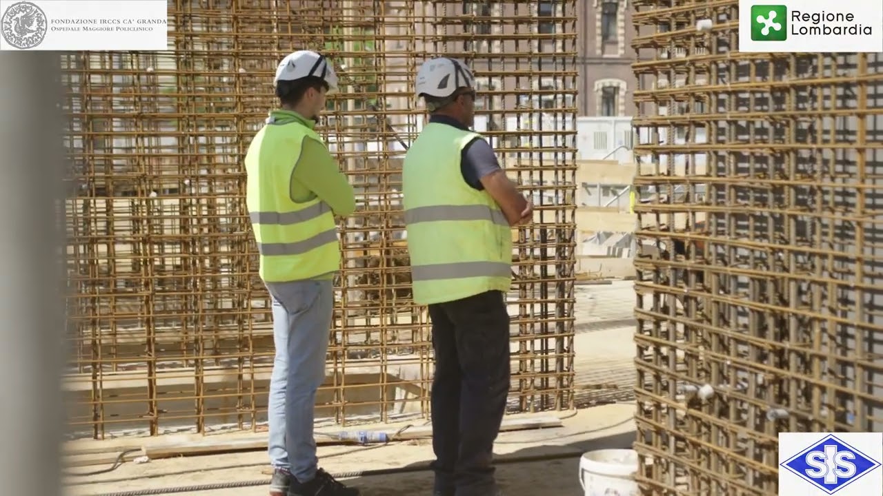2023, Timelapse dei lavori in corso per la realizzazione del Nuovo Policlinico di Milano