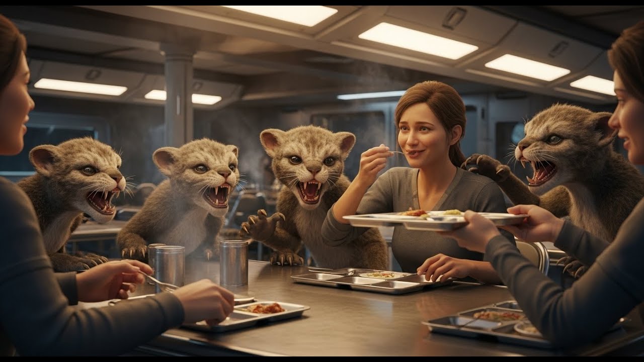 They Tried to Take the Human’s Plate Away — Cubs Snarled Until It Was Returned HFY | A Short Sci-fi
