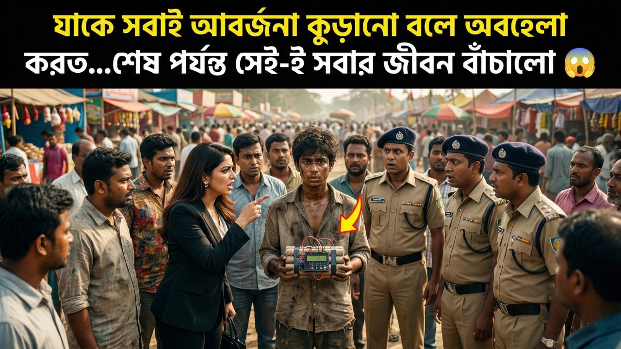 পুলিশও বিশ্বাস করেনি! এই টোকাই ছেলেটাই নিষ্ক্রিয় করল বোমা 😨 | Bangla Heart Stopping Story