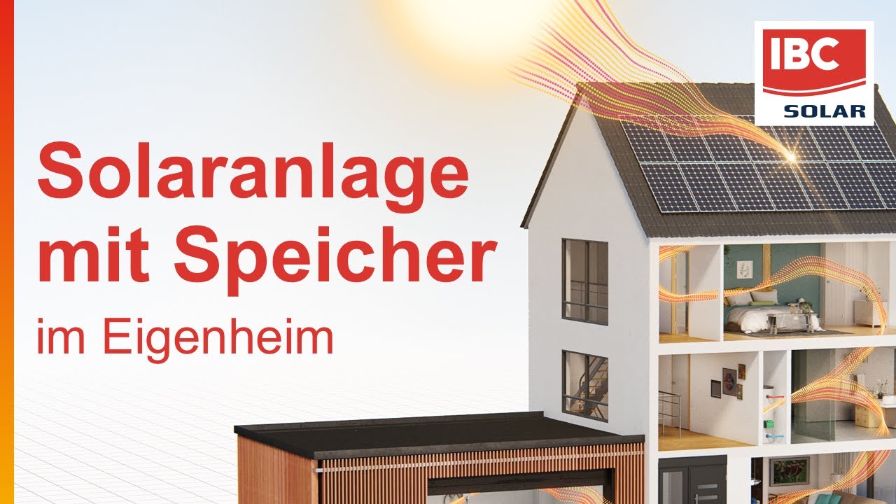 So funktioniert eine Solaranlage mit Speicher &ndash; Photovoltaik im Eigenheim | IBC SOLAR