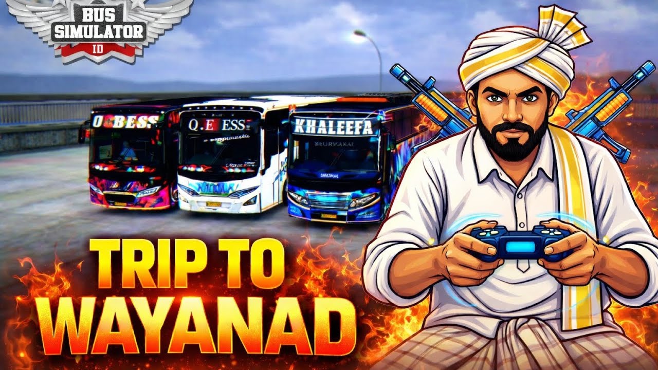 Trip to wayanad keral famous bus let's goo