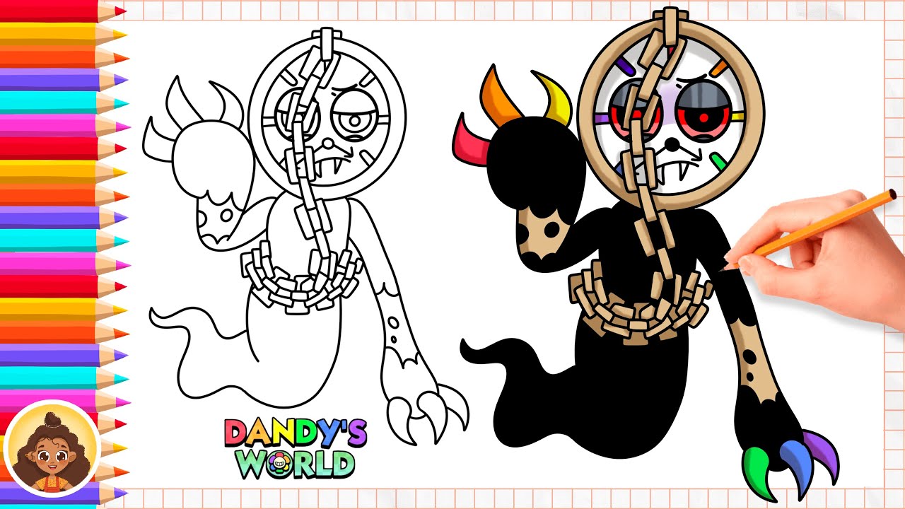 How to Draw Twisted Dyle | from Dandy's World