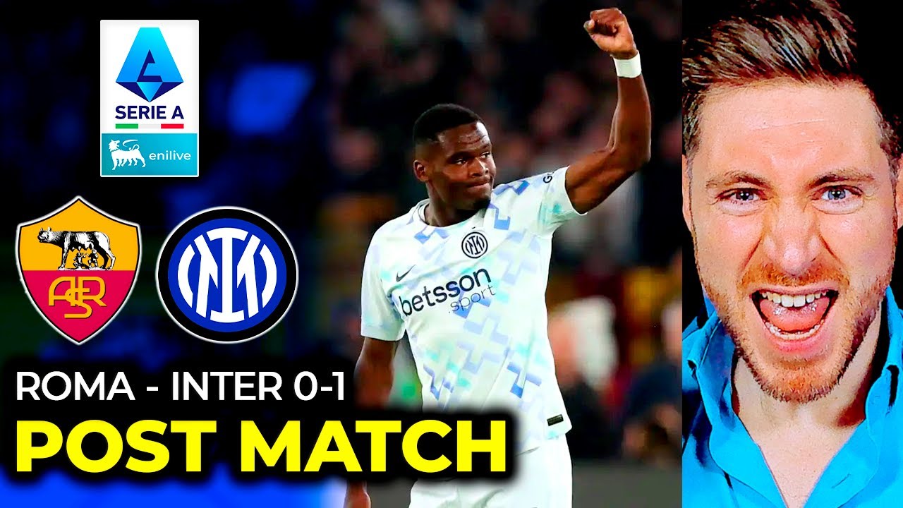 ROMA INTER 0-1 Con CHIVU vincevamo CONTRO il PSG!!!