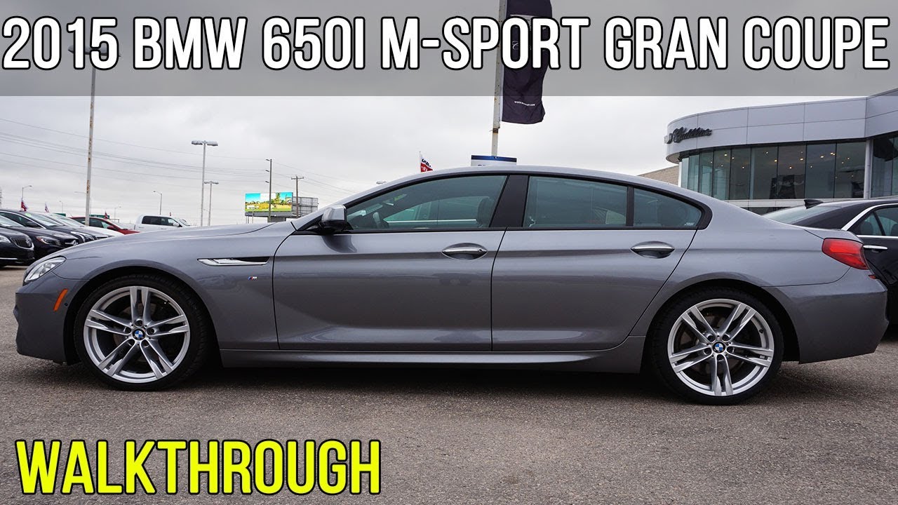 BMW 6 серии 650i M-Sport Gran Coupe 2015 года | 4,4-литровый двигатель V8 с двойным турбонаддувом...