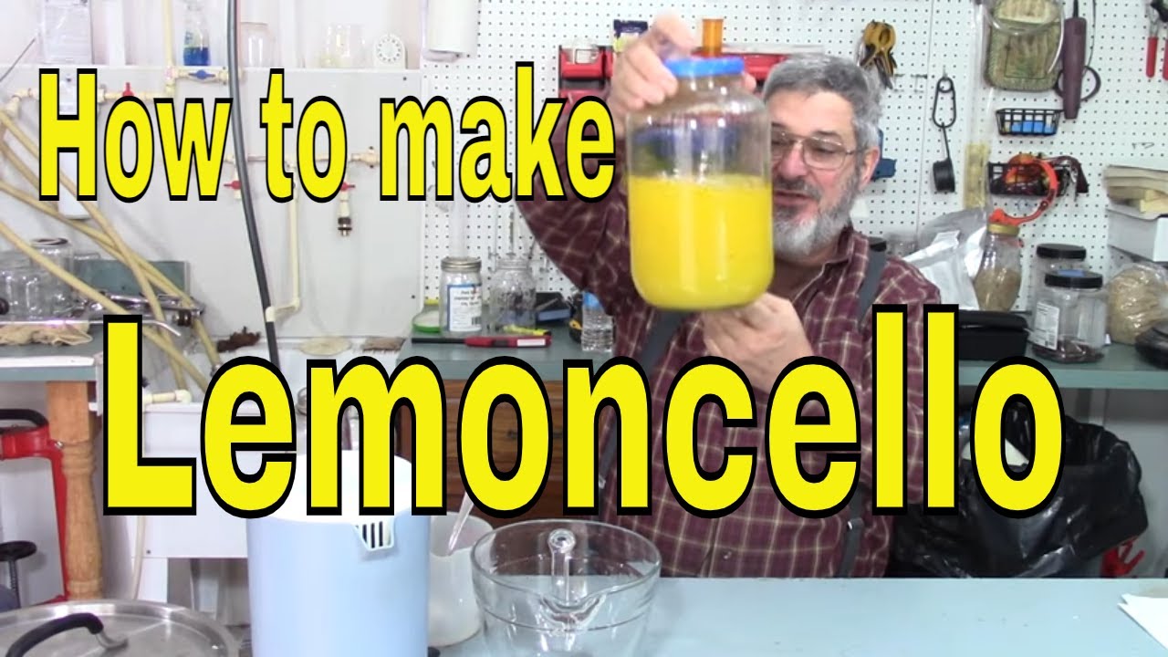 E134 How to make Lemoncello
