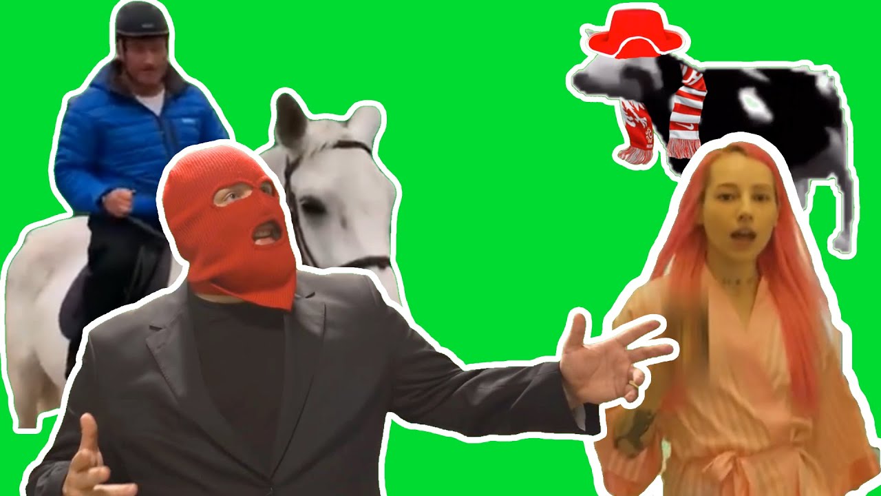 Polski Youtube Greenscreen pack - Boxdel, Masny Ben, Najman, Sobel, Young Leosia, Borek i inni