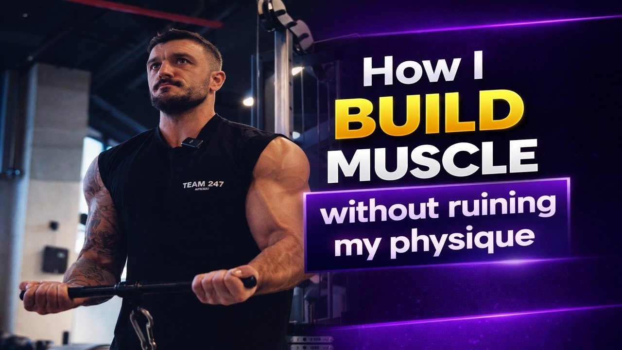 How I Build Muscle Without Ruining My Physique