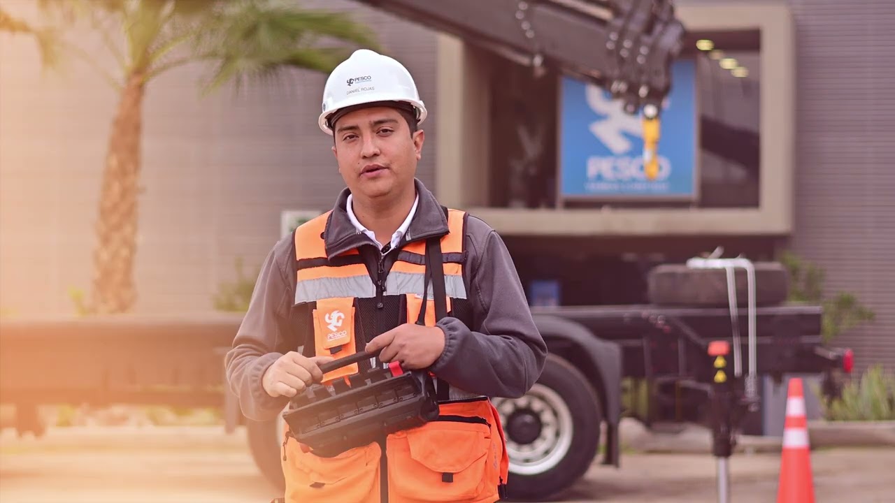 Gr&uacute;a HIAB 558 en acci&oacute;n: potencia, precisi&oacute;n y alto rendimiento disponible en Pesco