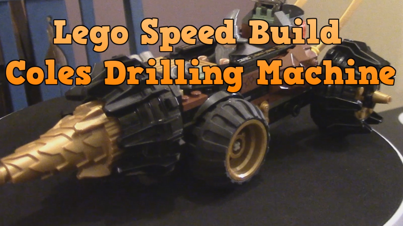 LEGO Coles earth driller speed build 70502