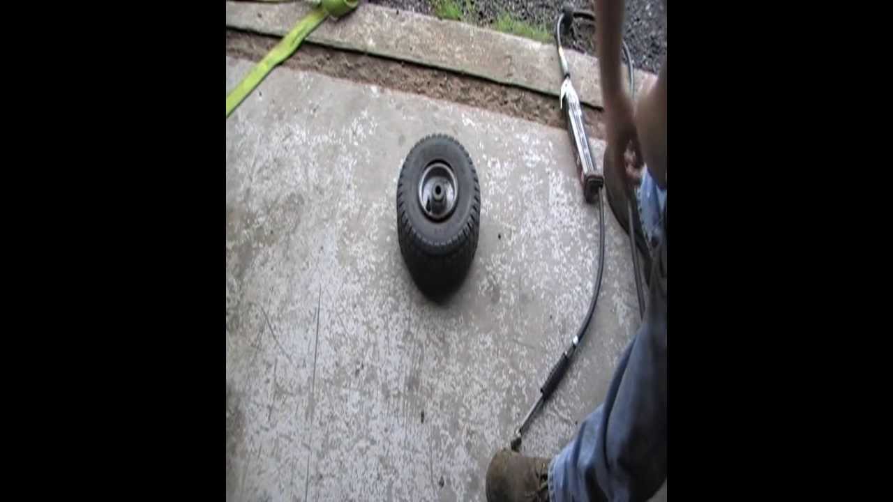 How to seat small Tubless Tires - NOT lighter fluid method