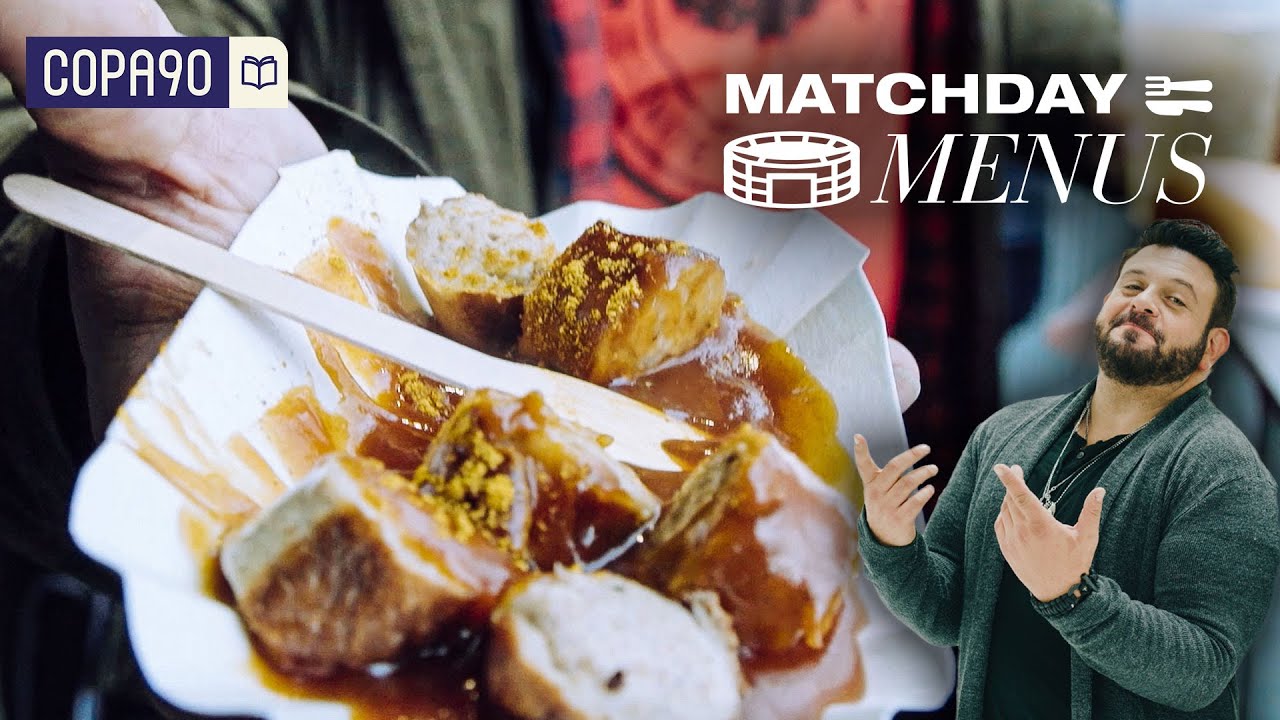 World Famous German Currywurst in Frankfurt! | Matchday Menus with Adam Richman
