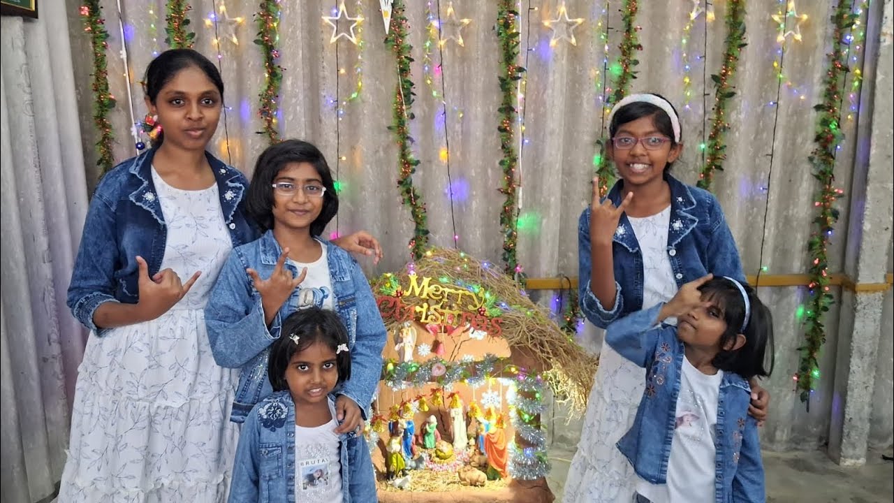 Tuition center #Christmas celebration # பூமிக்கொரு புனிதம் dance