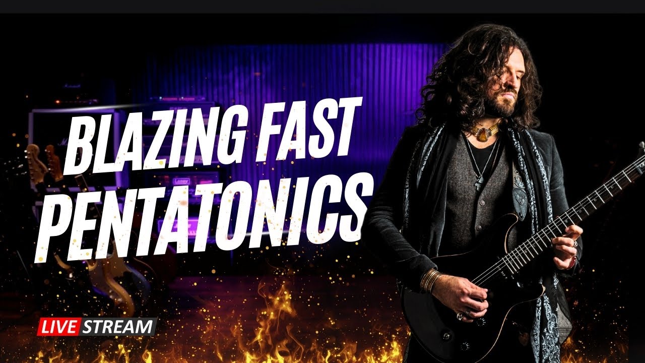 Play BLAZING FAST Pentatonic Scales