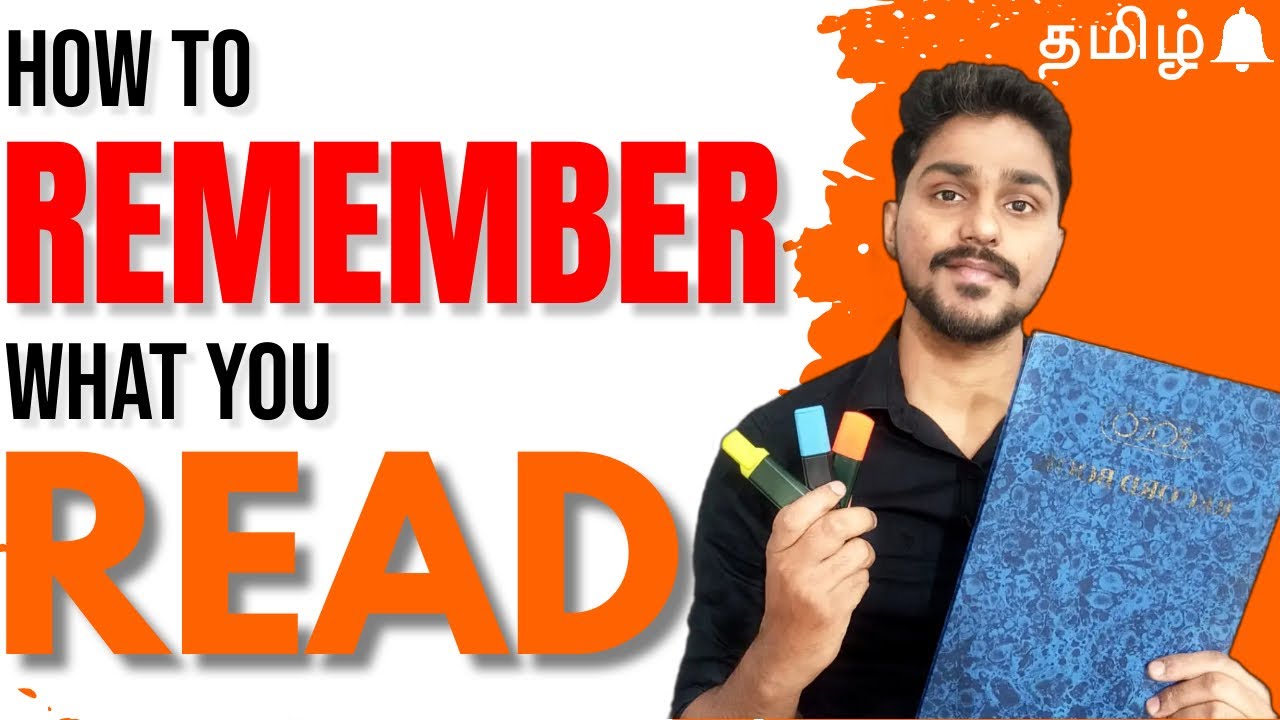 How to Remember What You Read? | Reading Tips for Beginners in Tamil | Karka Kasadara