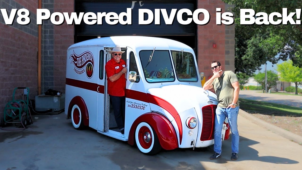 Our V8 Powered DIVCO Lightning is BACK! - New Edelbrock Intake on our DIVCO!