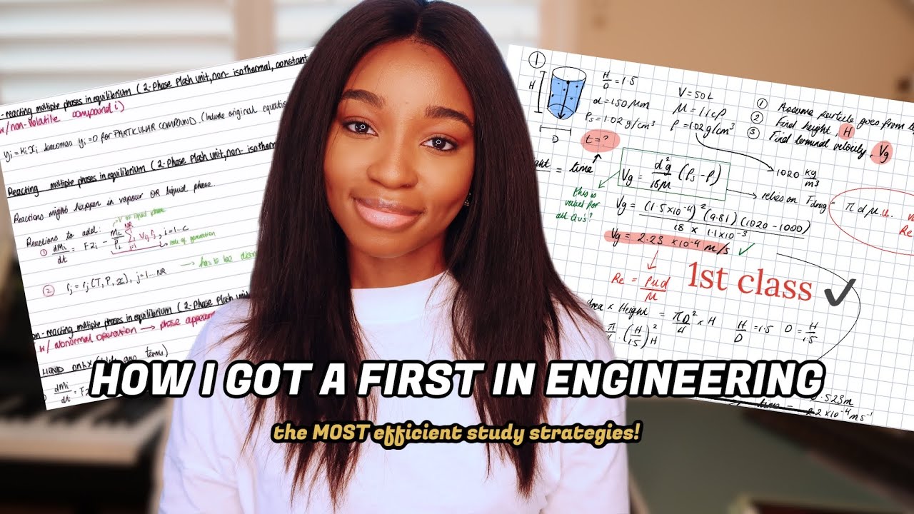 How To Get a FIRST CLASS in Engineering/Science Degrees | Exam Strategy + Digesting Lecture Content