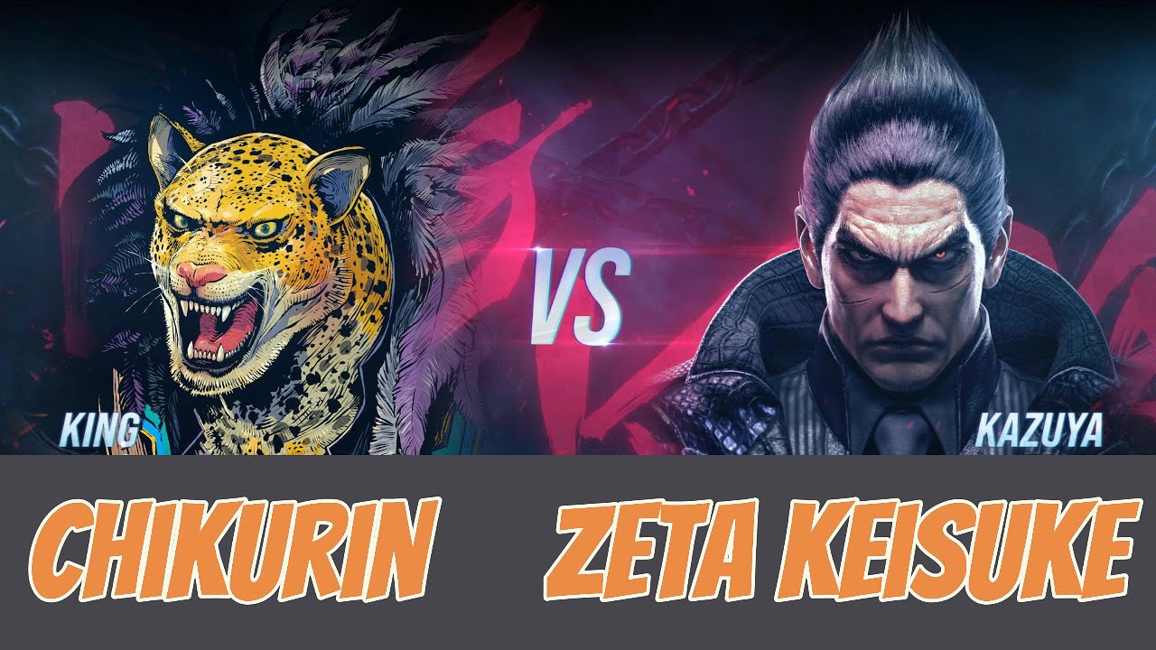 KING (Chikurin) vs. KAZUYA (Zeta Keisuke) Tekken 8 Ranked Matches