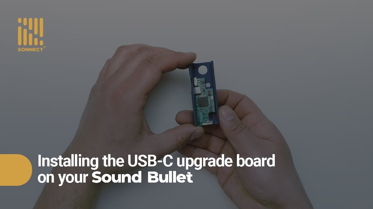 Sound Bullet USB-C Upgrade Tutorial