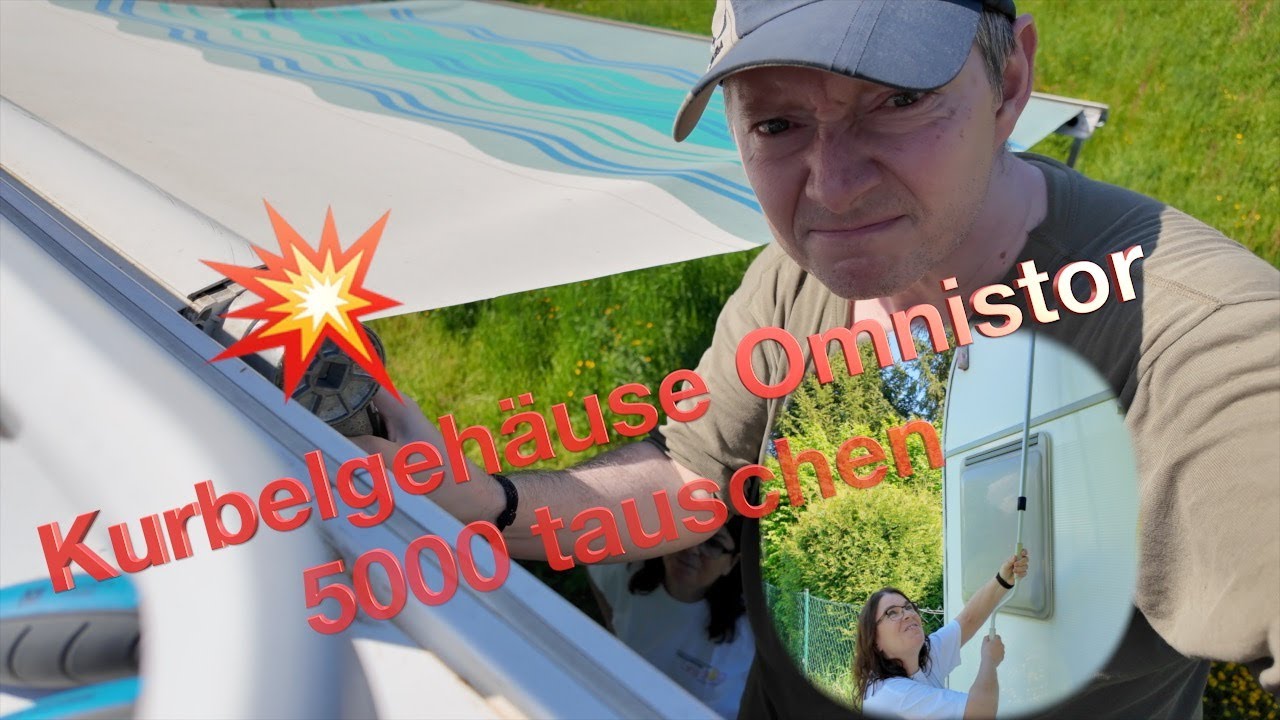 Kurbelgetriebe bei Thule Omnistor 5000 tauschen