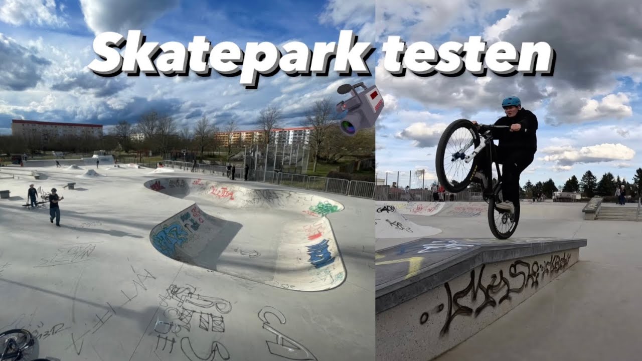 Wir checken den Velten Skatepark aus!!