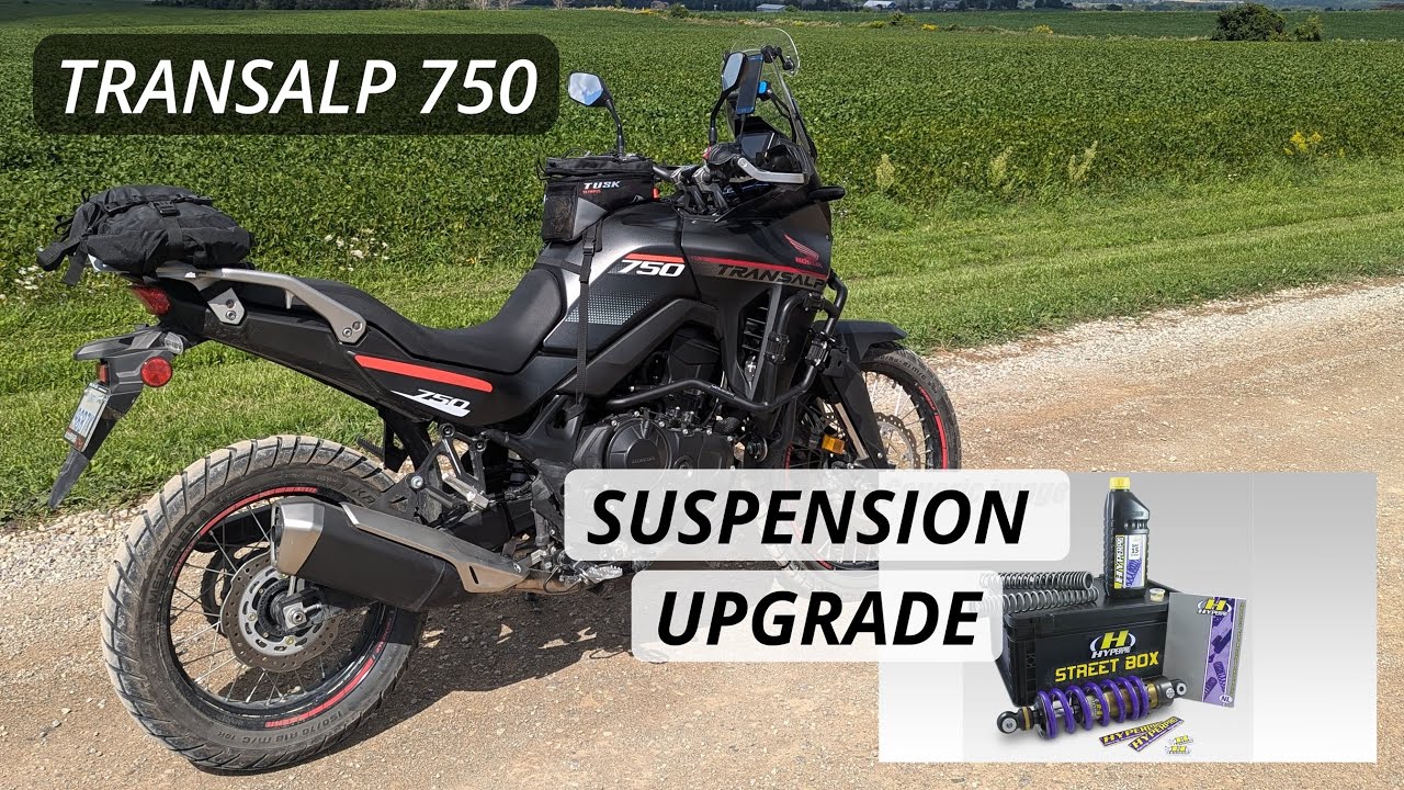 Honda Transalp 750 - Hyperpro Rear Suspension Upgrade