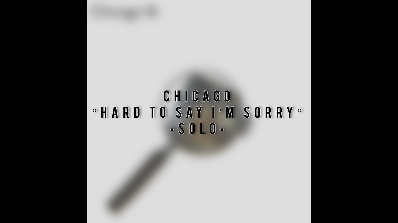 CHICAGO - Hard to say I`m sorry - LUKATHER'S guitar solo