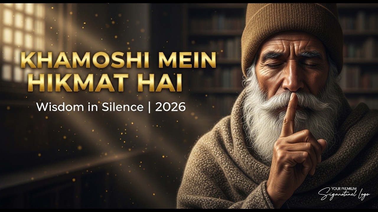 Khamoshi Mein Hikmat Hai | खामोशी में हिकमत है | Wisdom in Silence | Calm Sufi Nasihat Qawwali 2026